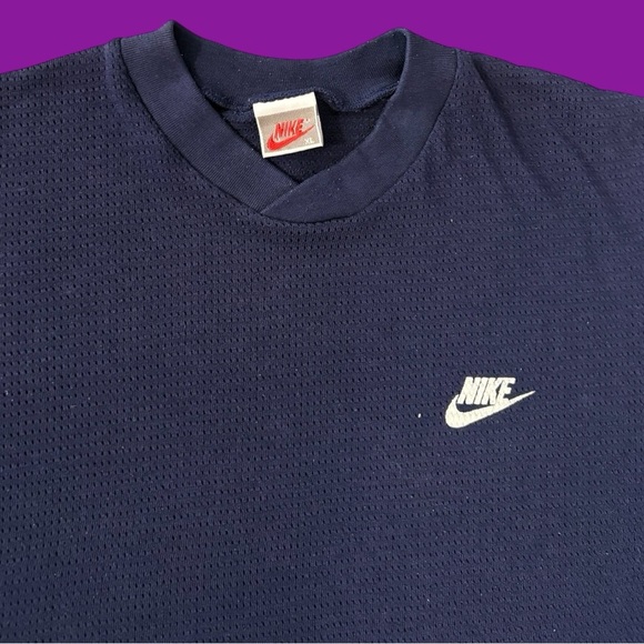 90s Nike Thermal Mesh Tee - Picture 3 of 4